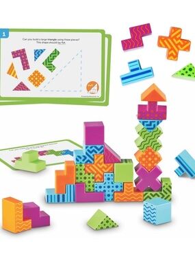 Learning Resources Brainometry 3D shape puzzle